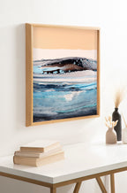 Blake Glacier Park Framed Printed Art by Xizhou Xie