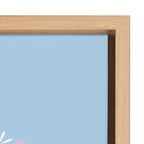 Sylvie Happy Flowers Framed Canvas by Duchess Plum
