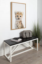 Sylvie Cheetah Framed Canvas by Amy Peterson Art Studio
