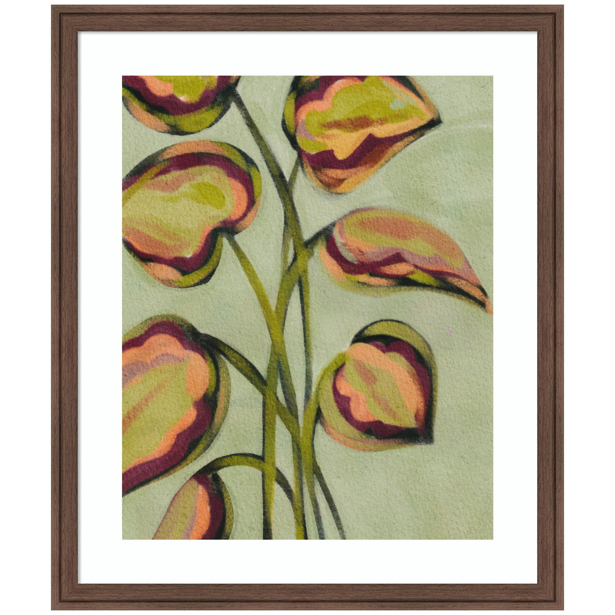 Framed Art Vibrant Foliage by Nikita Jariwala