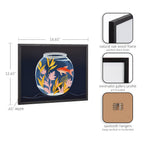 Gallery Pet Goldfish Cute Botanicals Fish Tank Print by The Creative Bunch Studio