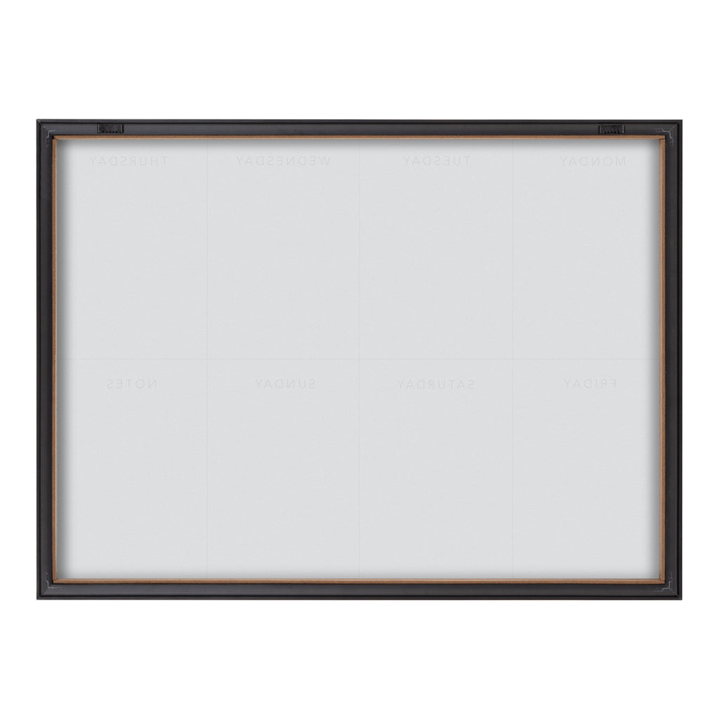 Blake This Week Pink Framed Printed Glass by The Creative Bunch Studio