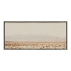 Sylvie California Dreaming Framed Canvas by Laura Evans