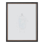 Blake Girl in a Bath Framed Printed Glass by Viola Kreczmer