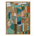 Sylvie Stardust Chords Framed Canvas by Leah Nadeau