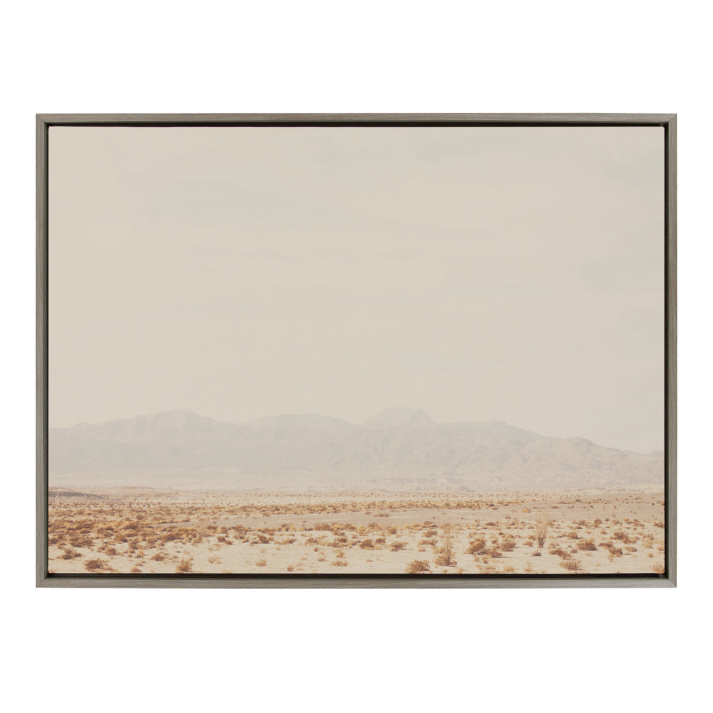 Sylvie California Dreaming Framed Canvas by Laura Evans