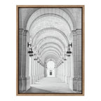 Sylvie Union Station Framed Canvas by Golie