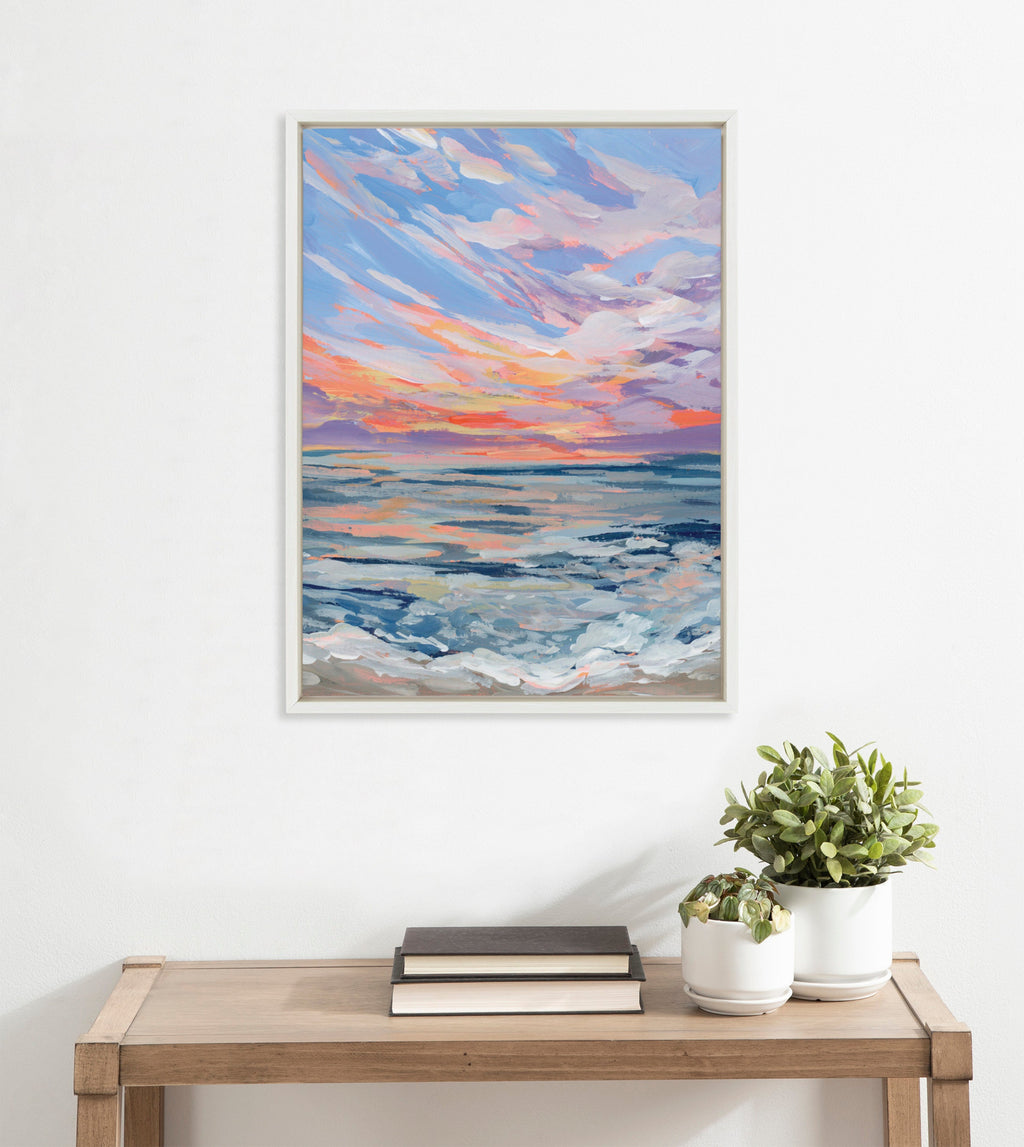 Sylvie Virginia Framed Canvas by Emily Kenney