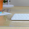 Desktex Crystal Clear Vinyl Rectangular Desk Pad - 20 x 36
