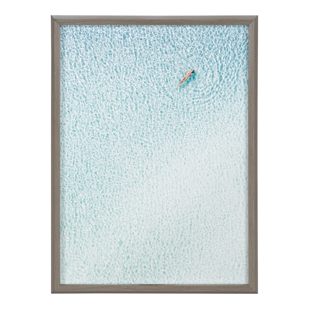 Blake Woman Floating Framed Printed Glass by Amy Peterson Art Studio