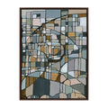 Sylvie Deco Nadeau Framed Canvas by Leah Nadeau
