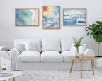 Blake Summer is for Sailing Framed Printed Glass by Janet Meinke-Lau