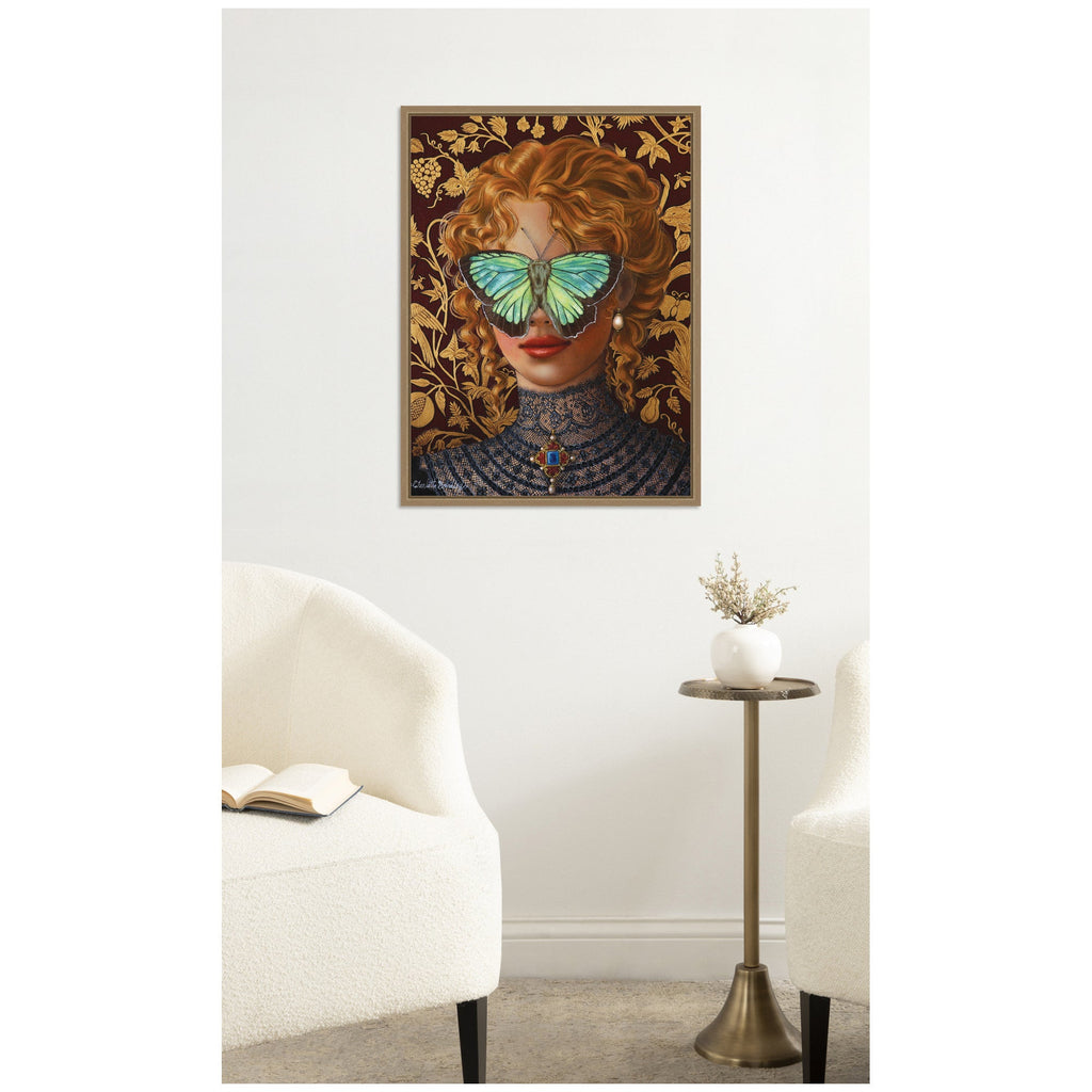 Cassandra by Charlotte Brindley Framed Canvas Wall Art Print