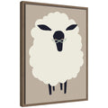 Sylvie Farm Sheep Framed Canvas by Hannah Beisang