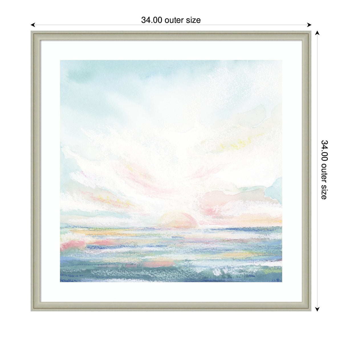 Framed Art Heavenly by Julie Maida