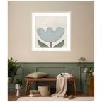 Blue Flower by Gabrielly Guedes Framed Wall Art Print