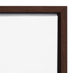 Sylvie Lush Green Forest On A Foggy Day Framed Canvas by The Creative Bunch Studio