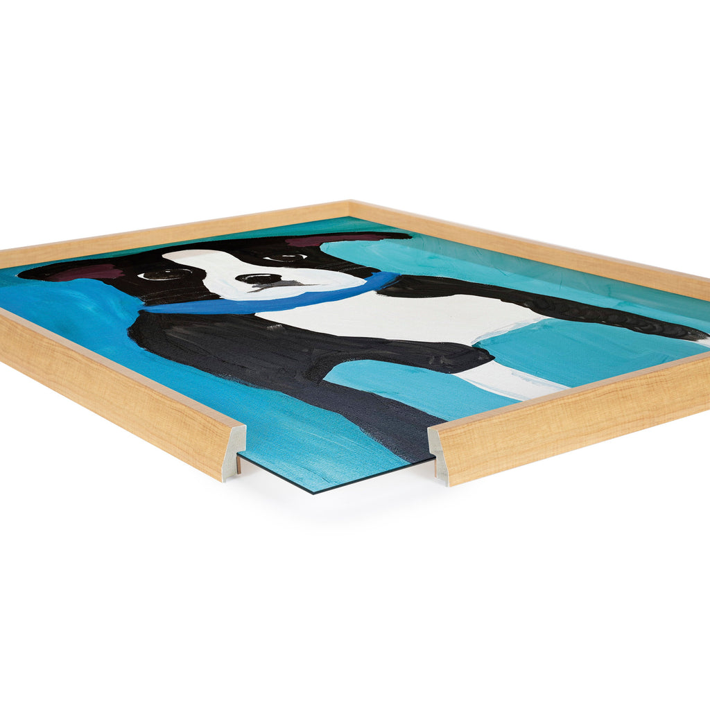 Blake Bixby Framed Printed Glass by Caleb Griswold