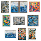 Sylvie Deco Nadeau Framed Canvas by Leah Nadeau