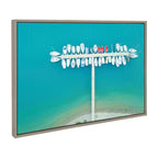 Sylvie Gorges du Verdon 2 Framed Canvas by Rachel Bolgov