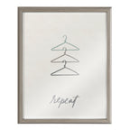 Blake Repeat Framed Printed Glass by Elizabeth Silver