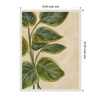 Sylvie Green Foliage Framed Canvas by Nikita Jariwala