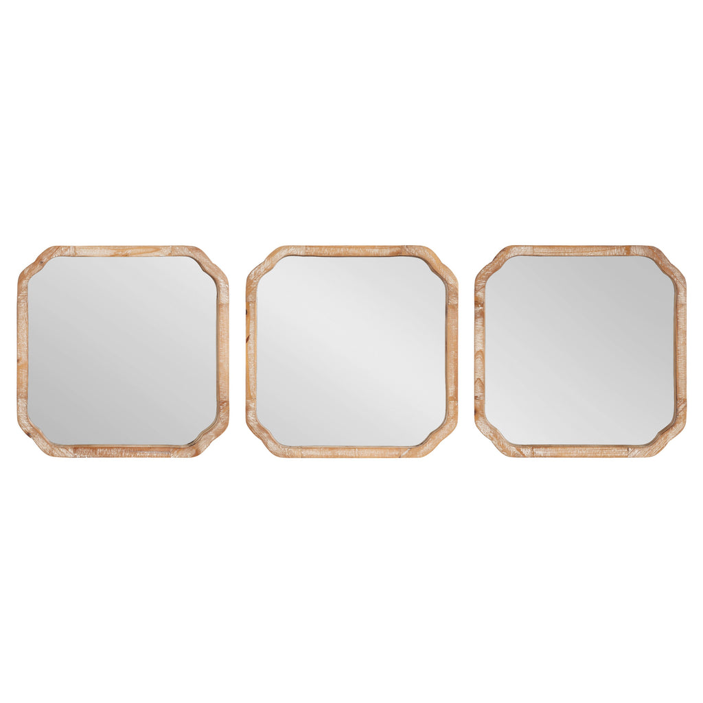 Marston Wood Wall Mirror Set
