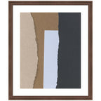 Torn Paper No3 by Mareike Bohmer Framed Wall Art Print