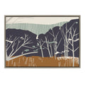 Sylvie Daily Walk Marsh Horizontal Framed Canvas by Hannah Beisang