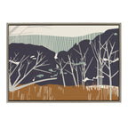 Sylvie Daily Walk Marsh Horizontal Framed Canvas by Hannah Beisang