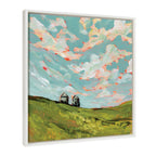 Sylvie North Dakota Framed Canvas by Emily Kenney