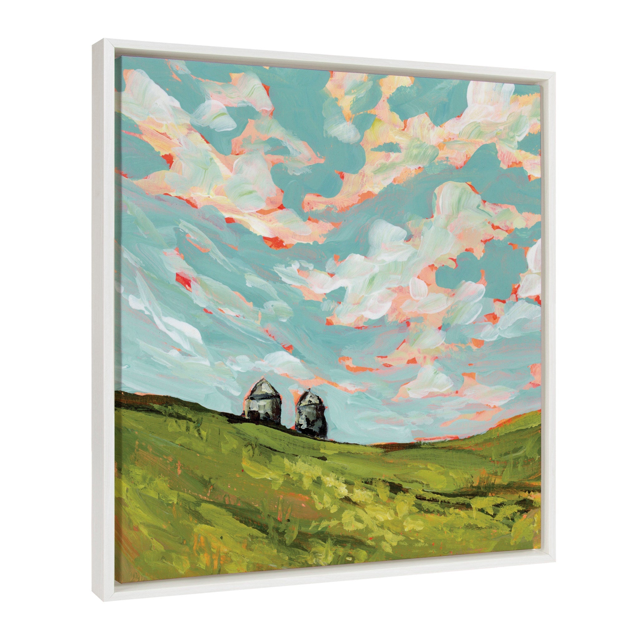 Sylvie North Dakota Framed Canvas by Emily Kenney