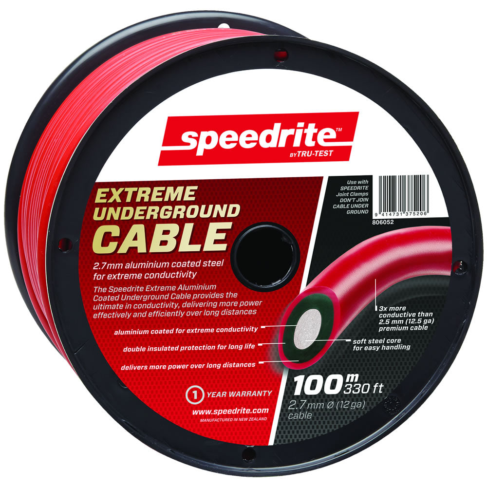 Speedrite - Extreme Underground Cable 10ga Aluminum, 330