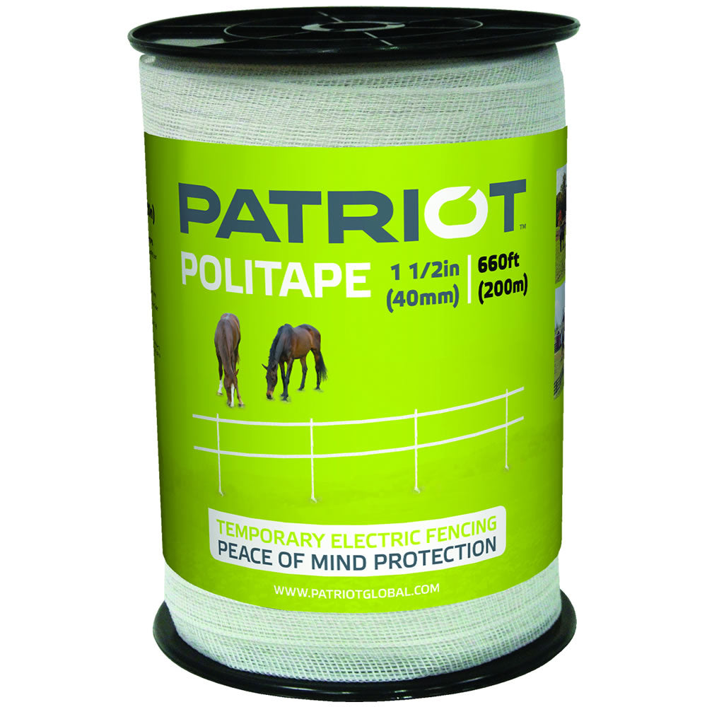 Patriot - 1 1/2 Politape - 660 - White
