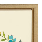 Sylvie MC441 The Only Person Framed Canvas by Mia Charro