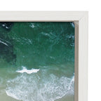 Sylvie La Jolla Curves Framed Canvas by Rachel Bolgov