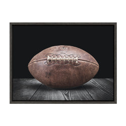 Sylvie Vintage Football Framed Canvas By Shawn St. Peter