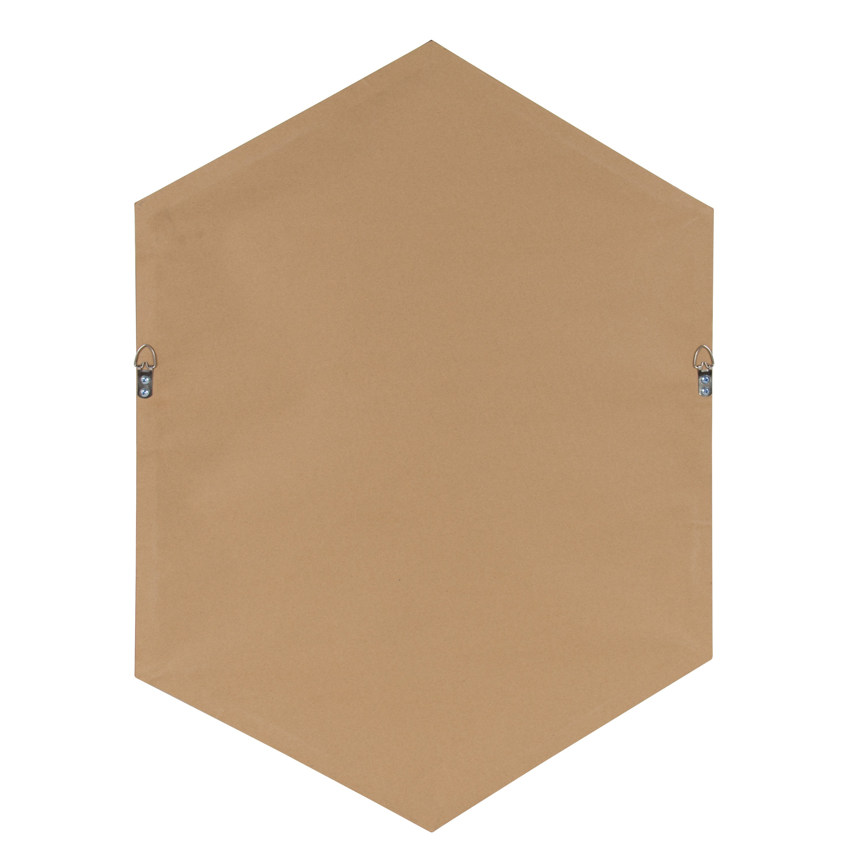 Rhodes Framed Hexagon Wall Mirror