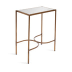 Catriona Side Table Mirror and Metal