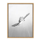 Sylvie Sea Turtle Framed Canvas by Simon Te of Tai Prints