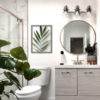 Blake Botanical 5F Framed Printed Glass by Amy Peterson