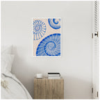 Sylvie Ocean Charms l Framed Canvas by Nikita Jariwala