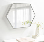 Rhodes Framed Hexagon Wall Mirror