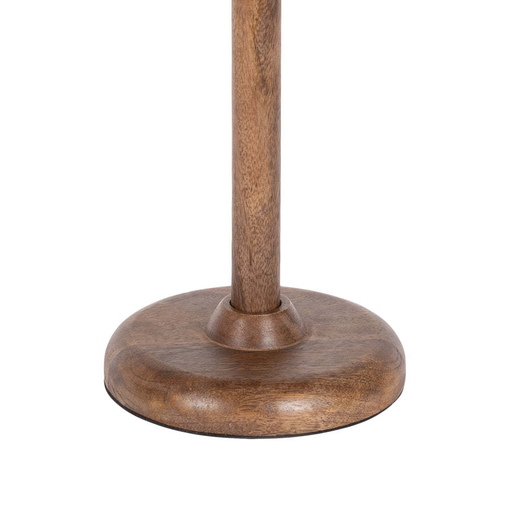 Alezar Scallop Wood Drink Table