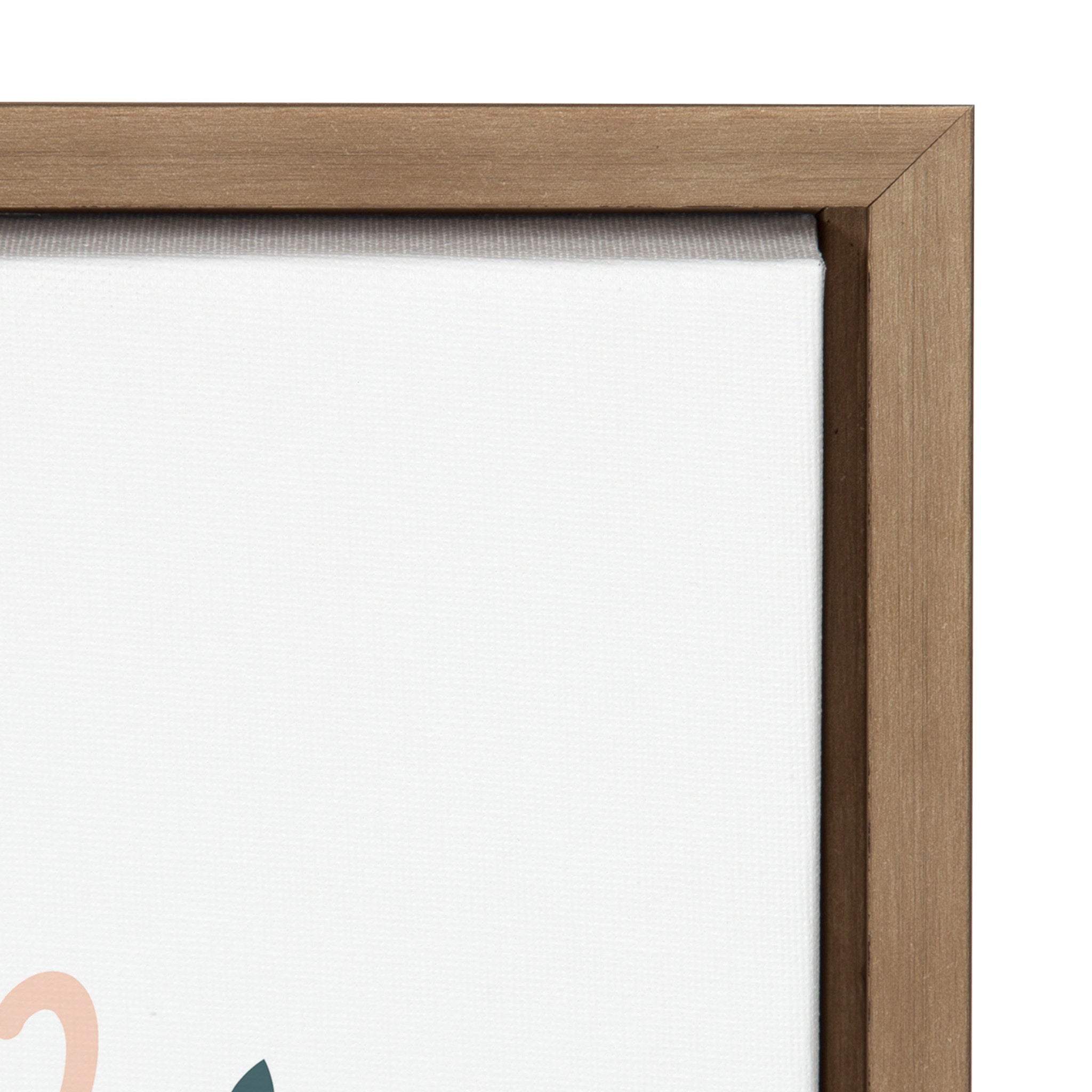 Sylvie Being Kind is Kinda Magical v2 Framed Canvas by Yellow Heart Art