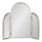 Amoli Tri-Fold Arch Metal Mirror