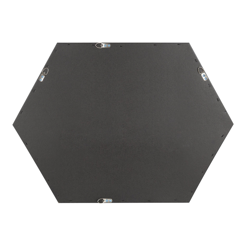 Rhodes Framed Hexagon Wall Mirror