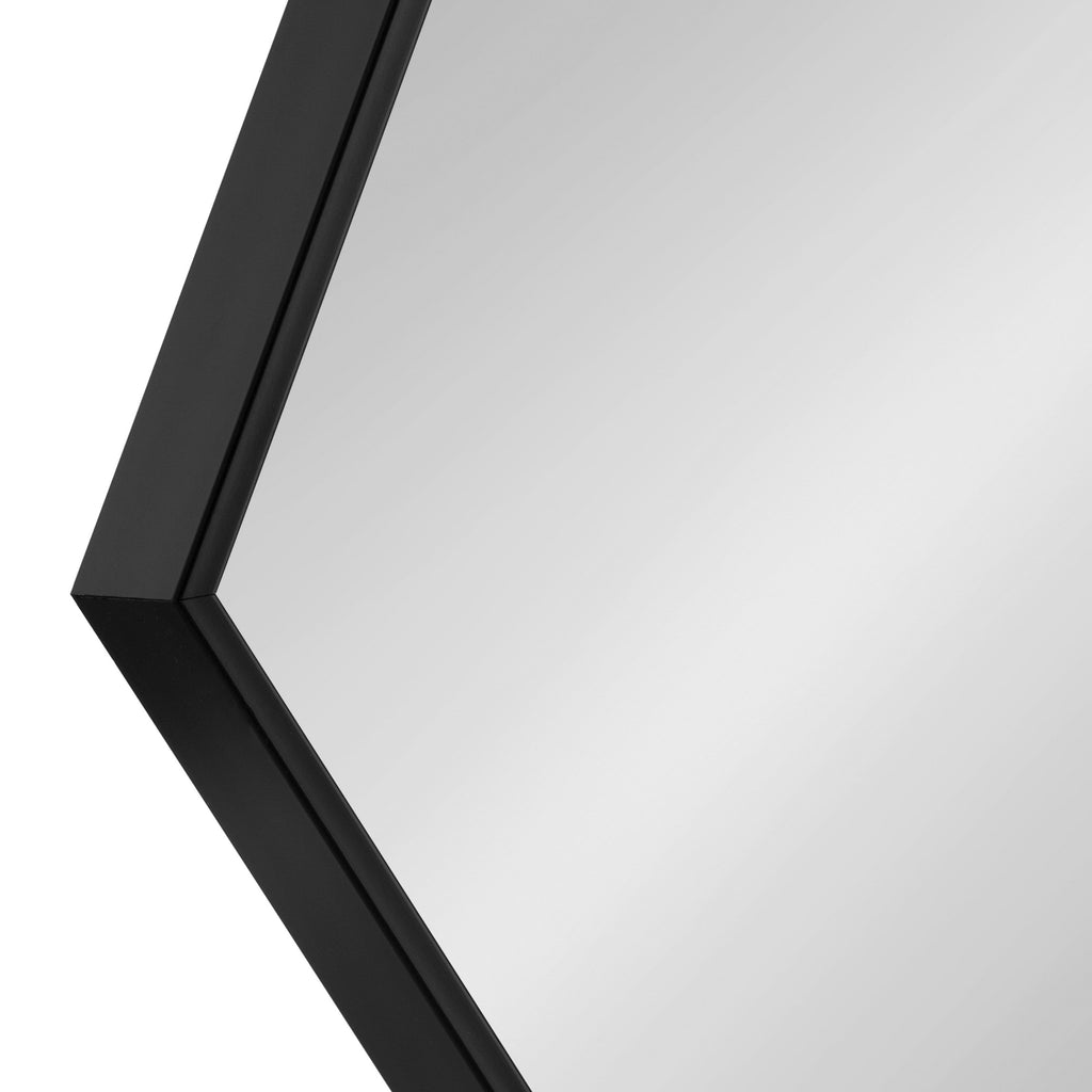 Rhodes Framed Hexagon Wall Mirror