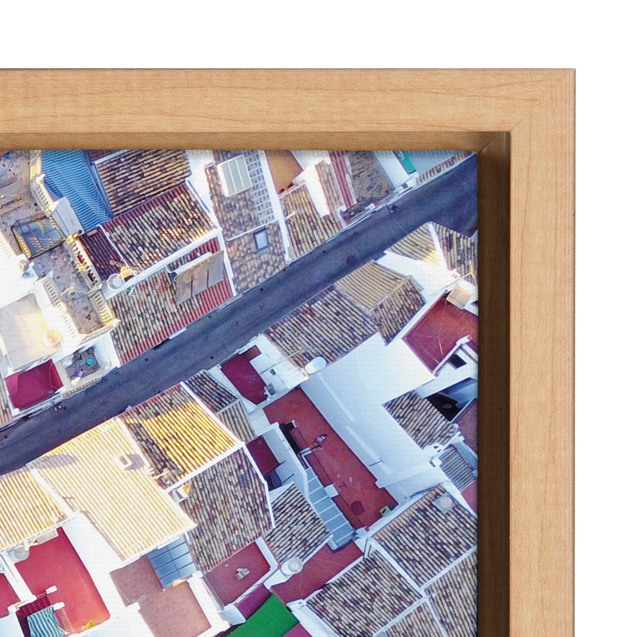 Sylvie Spain 4 Framed Canvas by Rachel Bolgov
