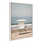 Sylvie Surf Shack Framed Canvas by Crystal Lynn Collins